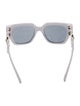 Versace Wayfarer Tinted Sunglasses