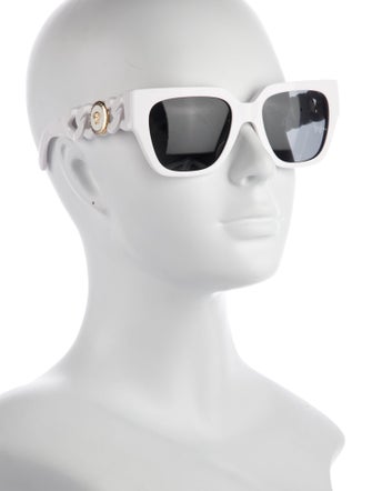 Versace Wayfarer Tinted Sunglasses