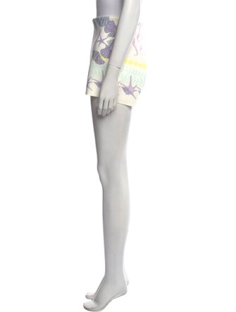 Versace Printed Mini Shorts