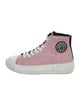 Versace Medusa Insignia Suede Sneakers