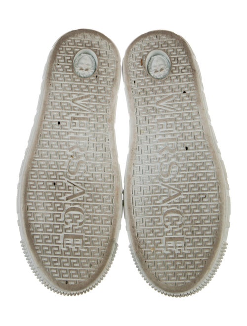 Versace Medusa Insignia Suede Sneakers