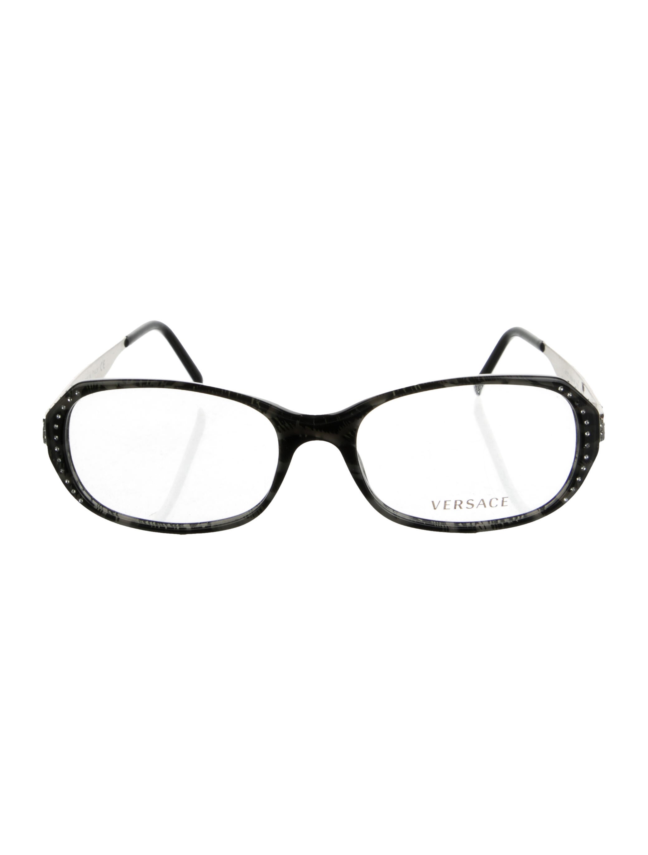 Versace Medusa Insignia Square Eyeglasses