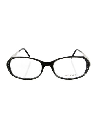 Versace Medusa Insignia Square Eyeglasses