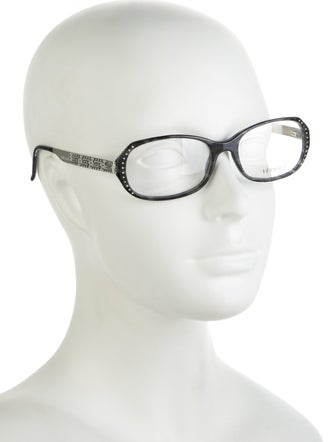 Versace Medusa Insignia Square Eyeglasses