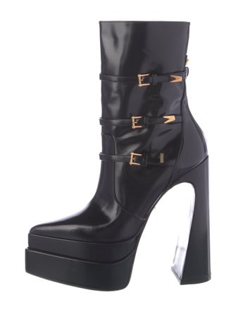 Versace Leather Boots