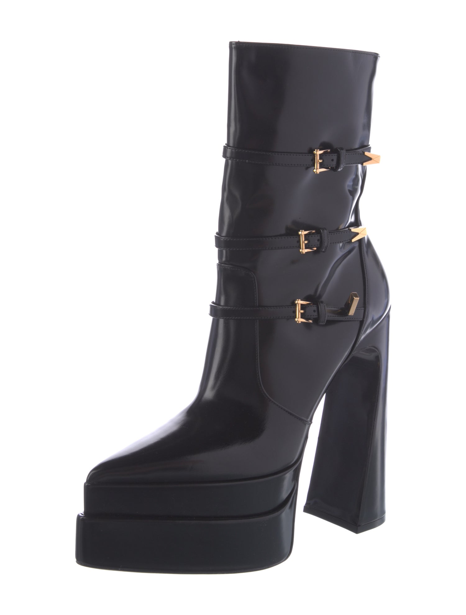 Versace Leather Boots