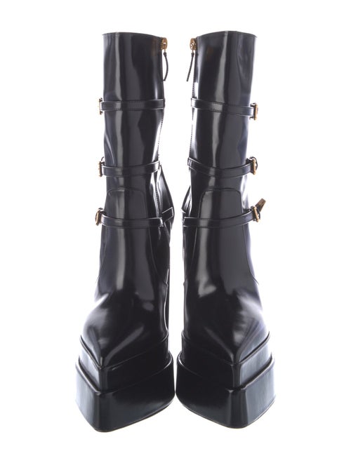 Versace Leather Boots