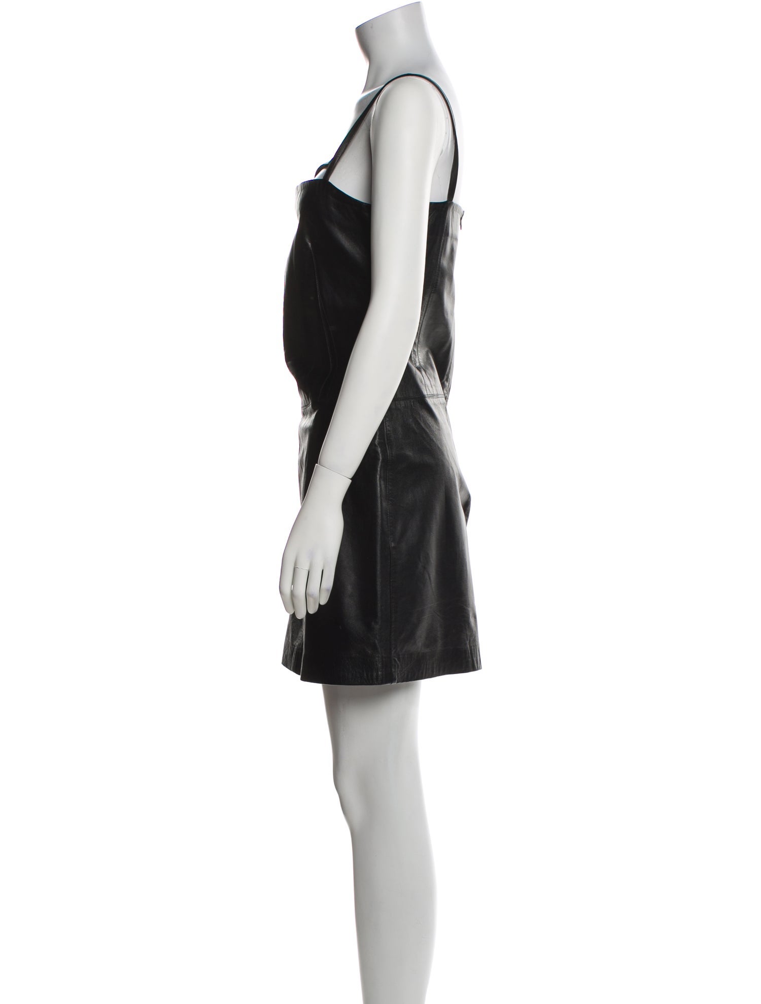 Versace Jeans Couture Leather Mini Dress