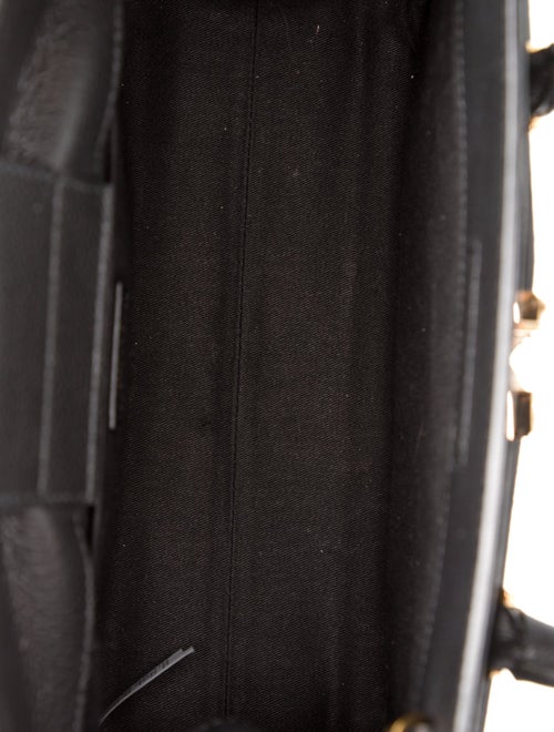 Versace Leather Top Handle Bag