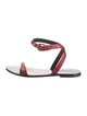 Versace Medusa Insignia Leather Sandals