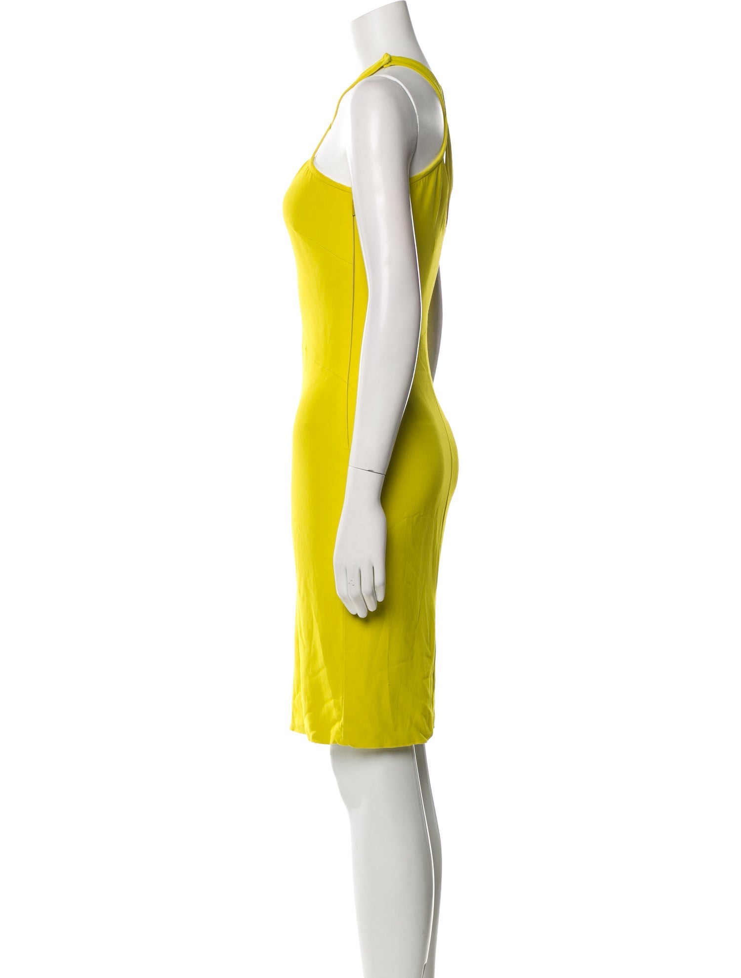 Versace Halterneck Knee-Length Dress