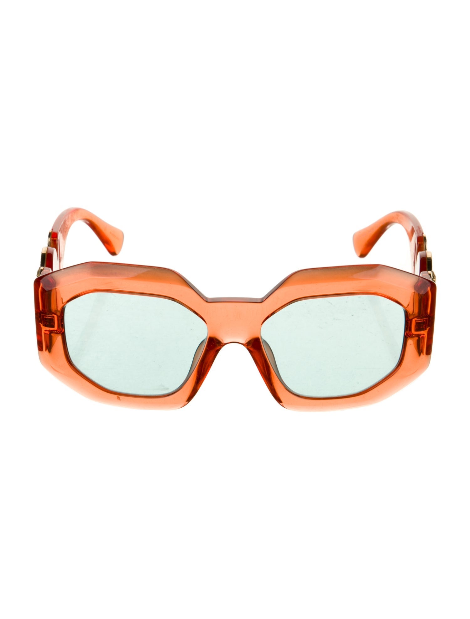 Versace Oversize Tinted Sunglasses