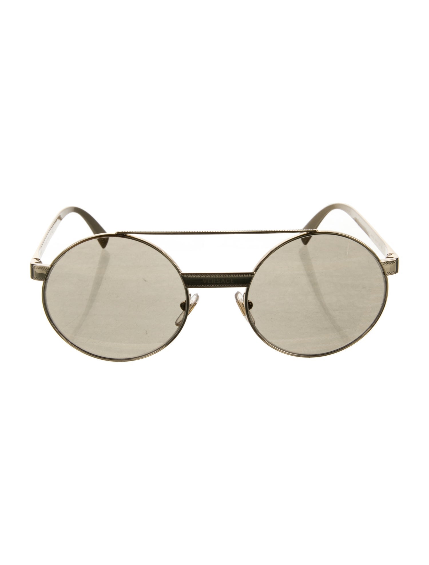 Versace Aviator Tinted Sunglasses