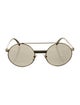 Versace Aviator Tinted Sunglasses