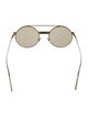 Versace Aviator Tinted Sunglasses