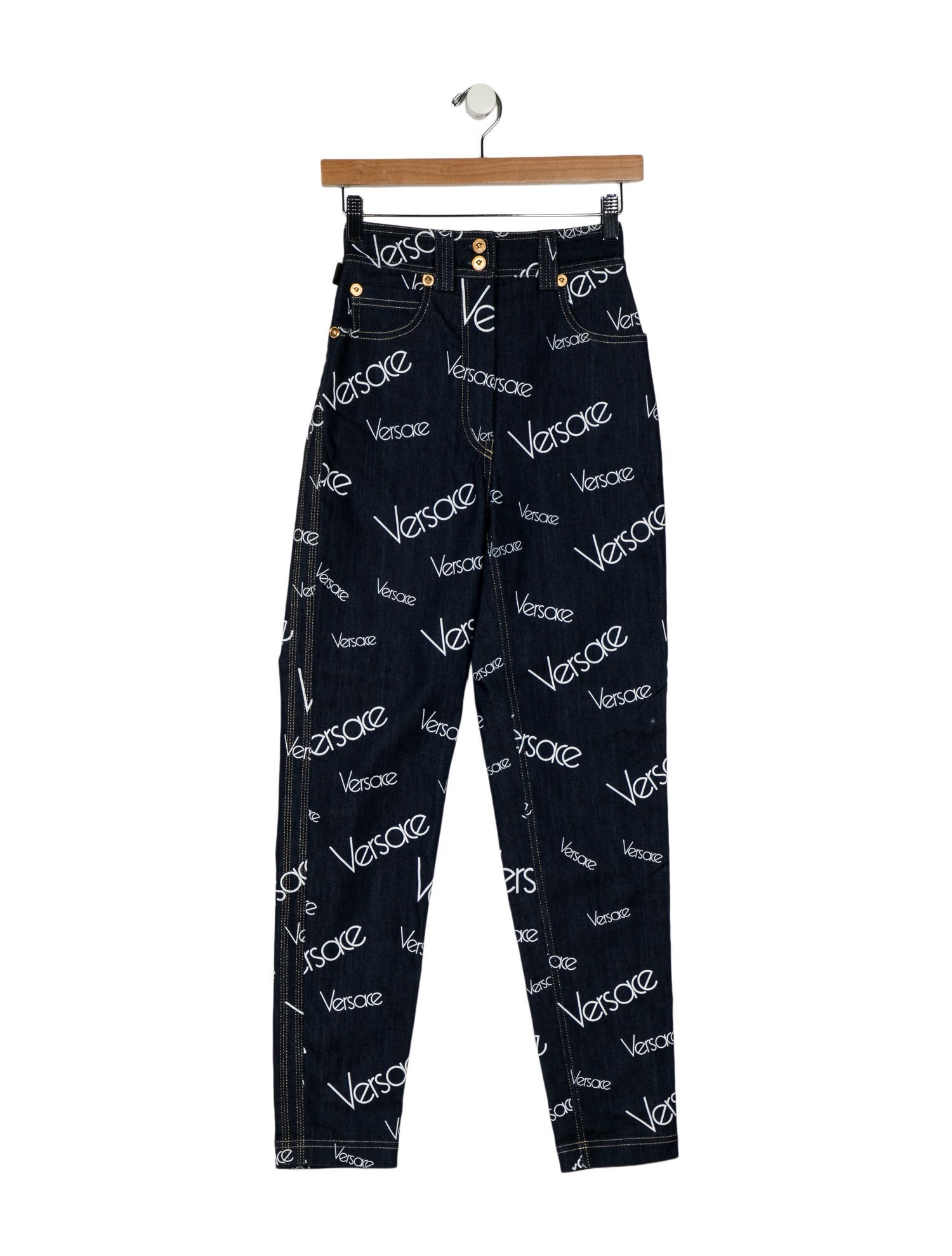 Versace High-Rise Skinny Leg Jeans