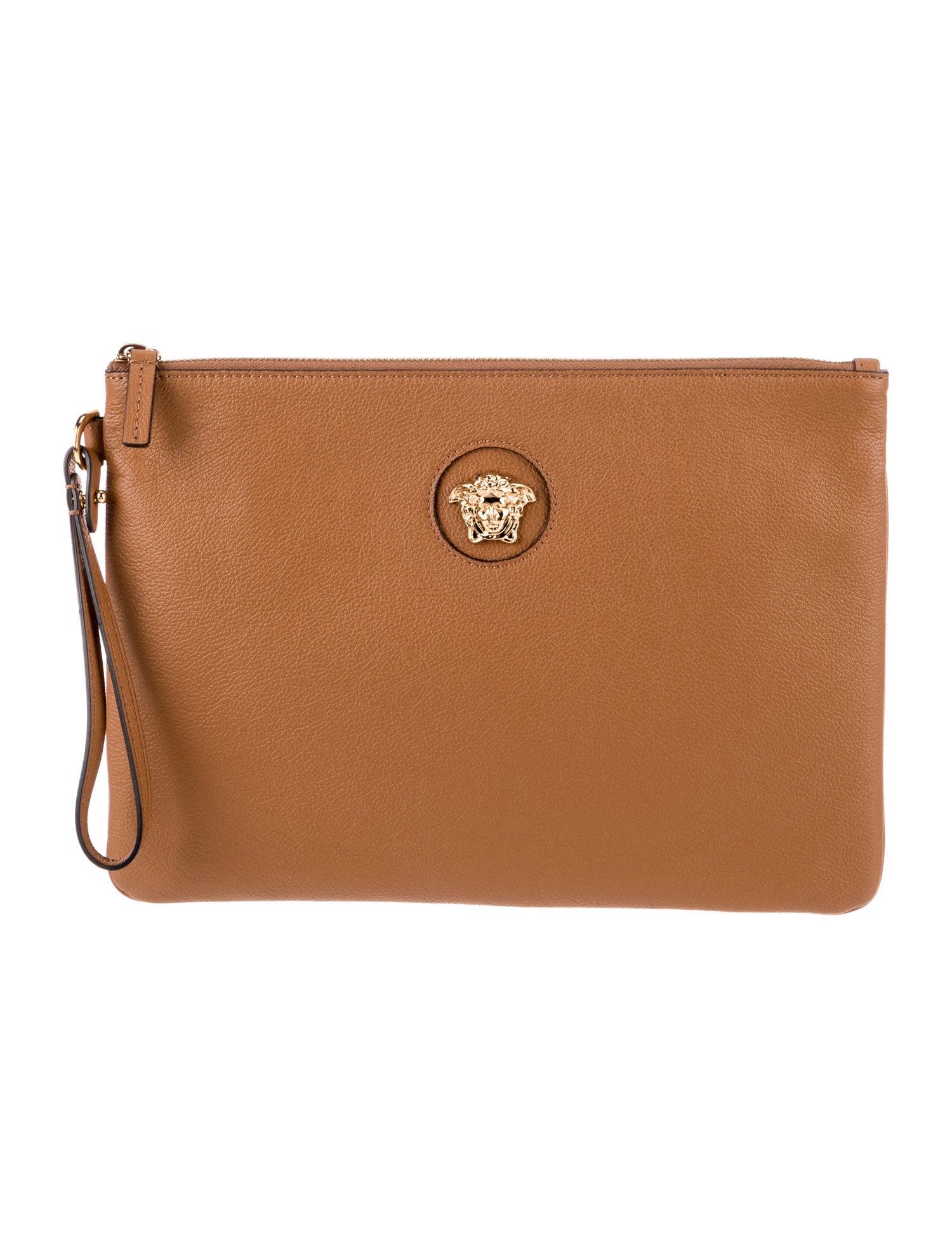 Versace Leather Clutch