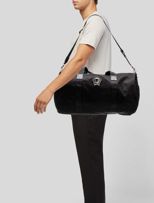 Versace Nylon Weekender Bag
