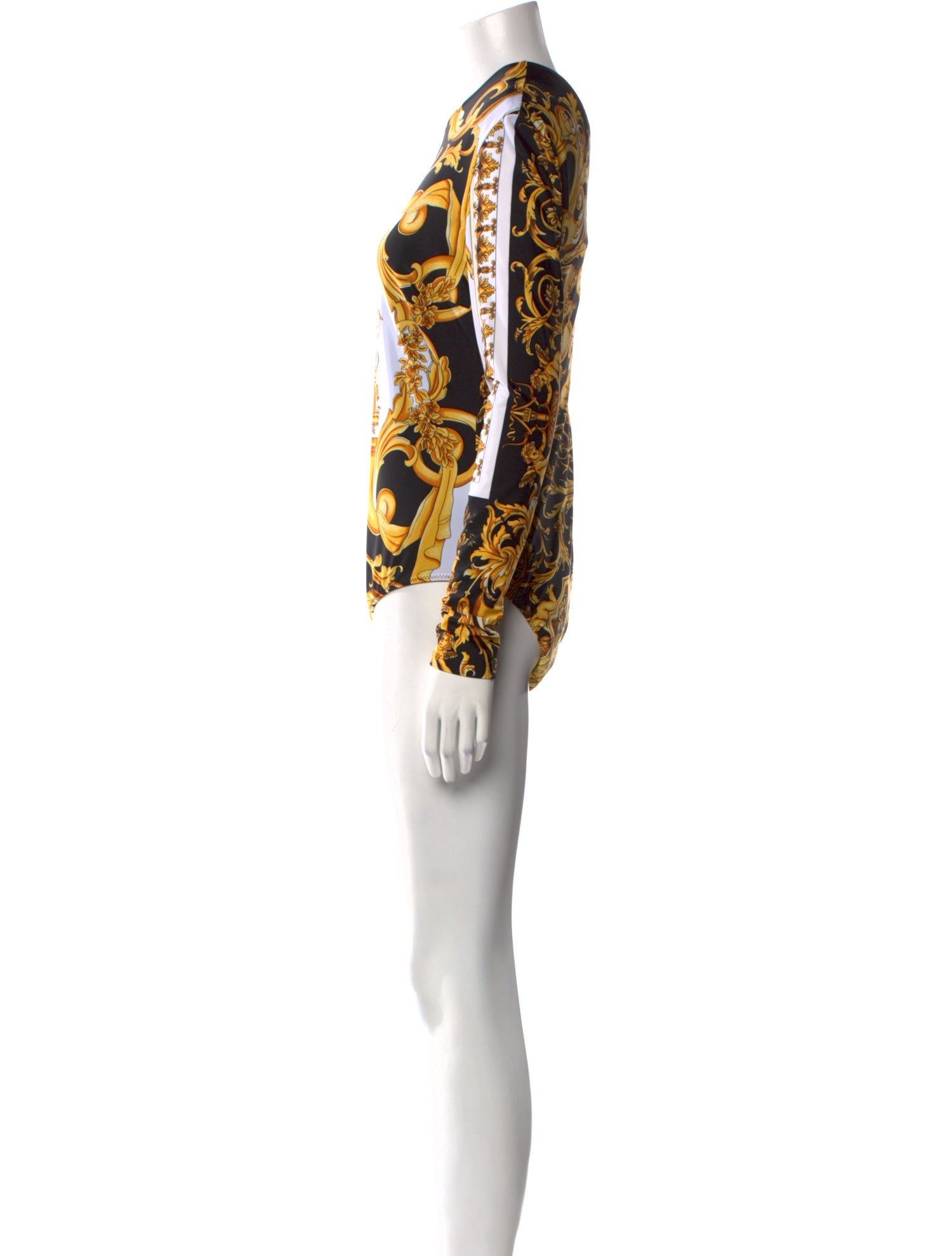 Versace Nylon Printed Bodysuit
