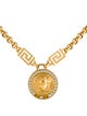 Versace Crystal La Medusa Pendant Necklace