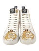 Versace Medusa Insignia Leather Sneakers