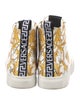 Versace Medusa Insignia Leather Sneakers