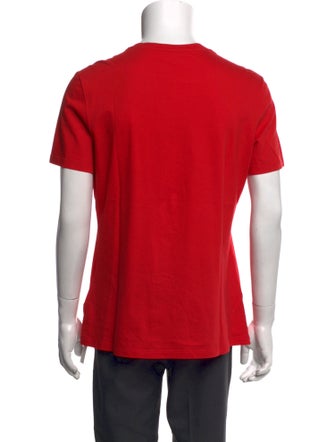 Versace Graphic Print Crew Neck T-Shirt