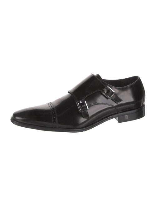Versace Leather Monk Straps
