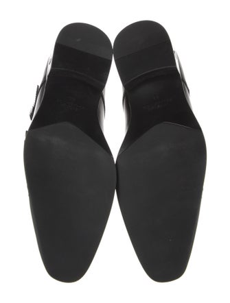 Versace Leather Monk Straps