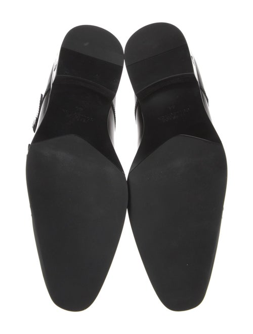 Versace Leather Monk Straps