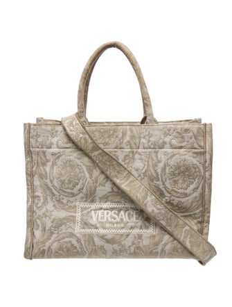 Versace Canvas Crossbody Bag