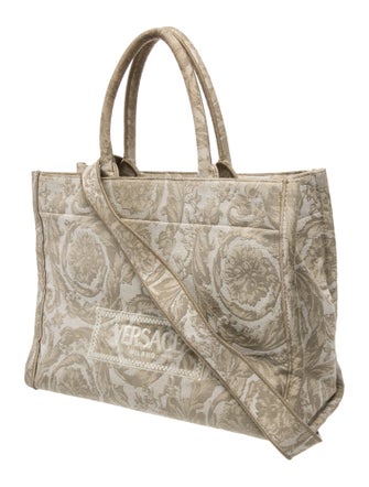 Versace Canvas Crossbody Bag