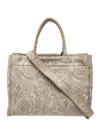 Versace Canvas Crossbody Bag