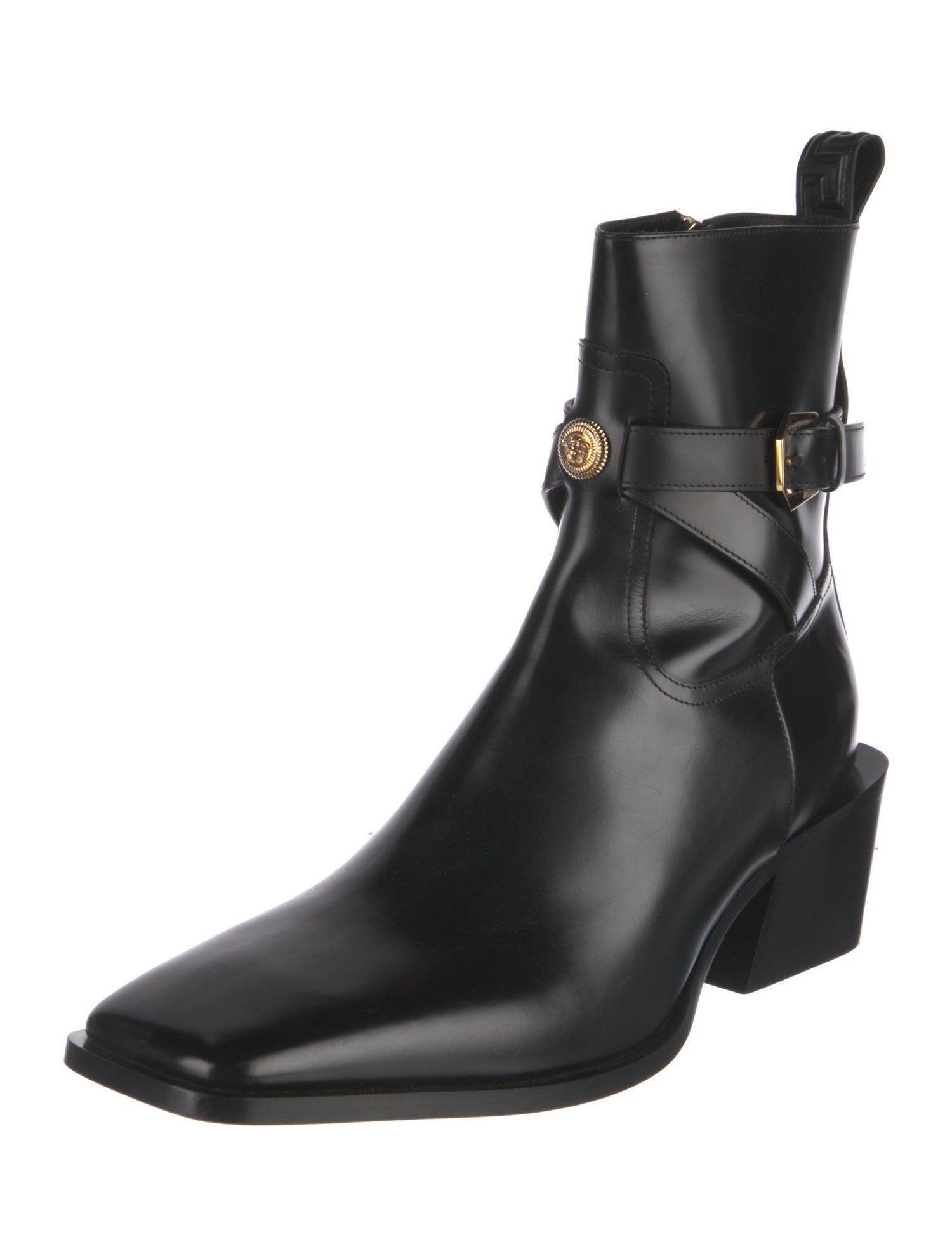 Versace Leather Boots