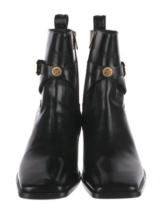 Versace Leather Boots