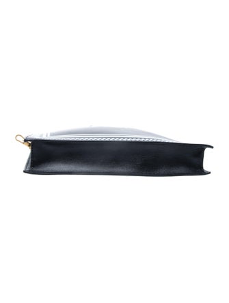 Versace Leather Clutch