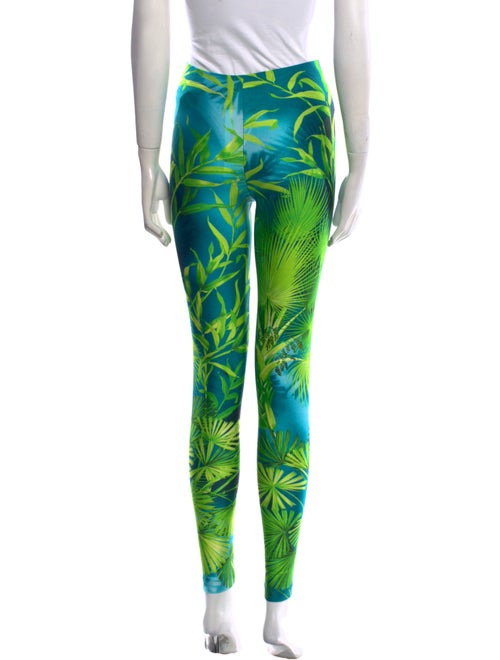 Versace Nylon Skinny Leg Pants