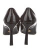 Versace Medusa Insignia Patent Leather Pumps