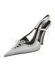 Versace Leather Slingback Pumps