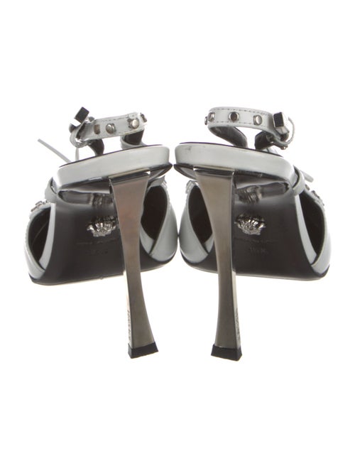 Versace Leather Slingback Pumps