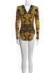 Versace Nylon Printed Bodysuit