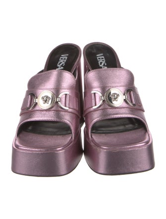 Versace Leather Slides