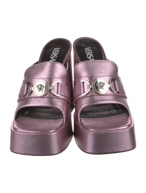 Versace Leather Slides