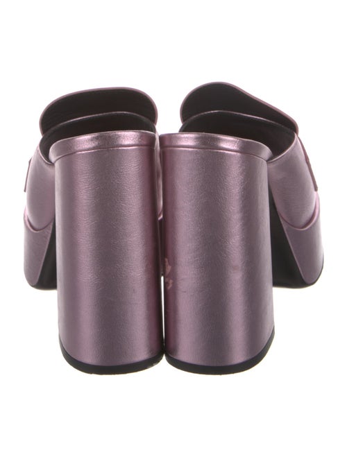 Versace Leather Slides