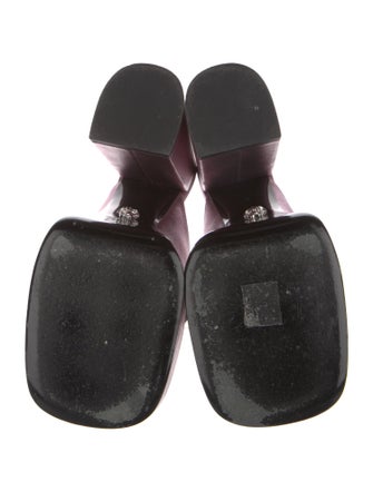 Versace Leather Slides