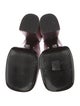 Versace Leather Slides
