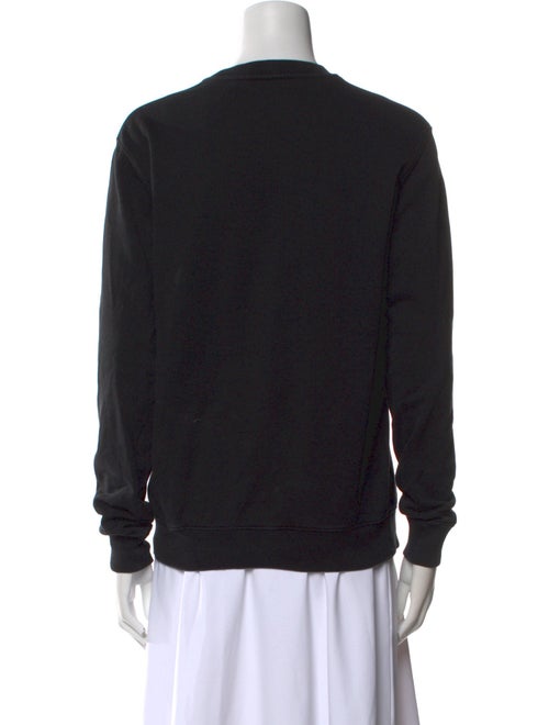 Versace Graphic Print Crew Neck Sweatshirt