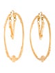 Versace Virtus Hoop Earrings