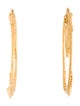 Versace Virtus Hoop Earrings