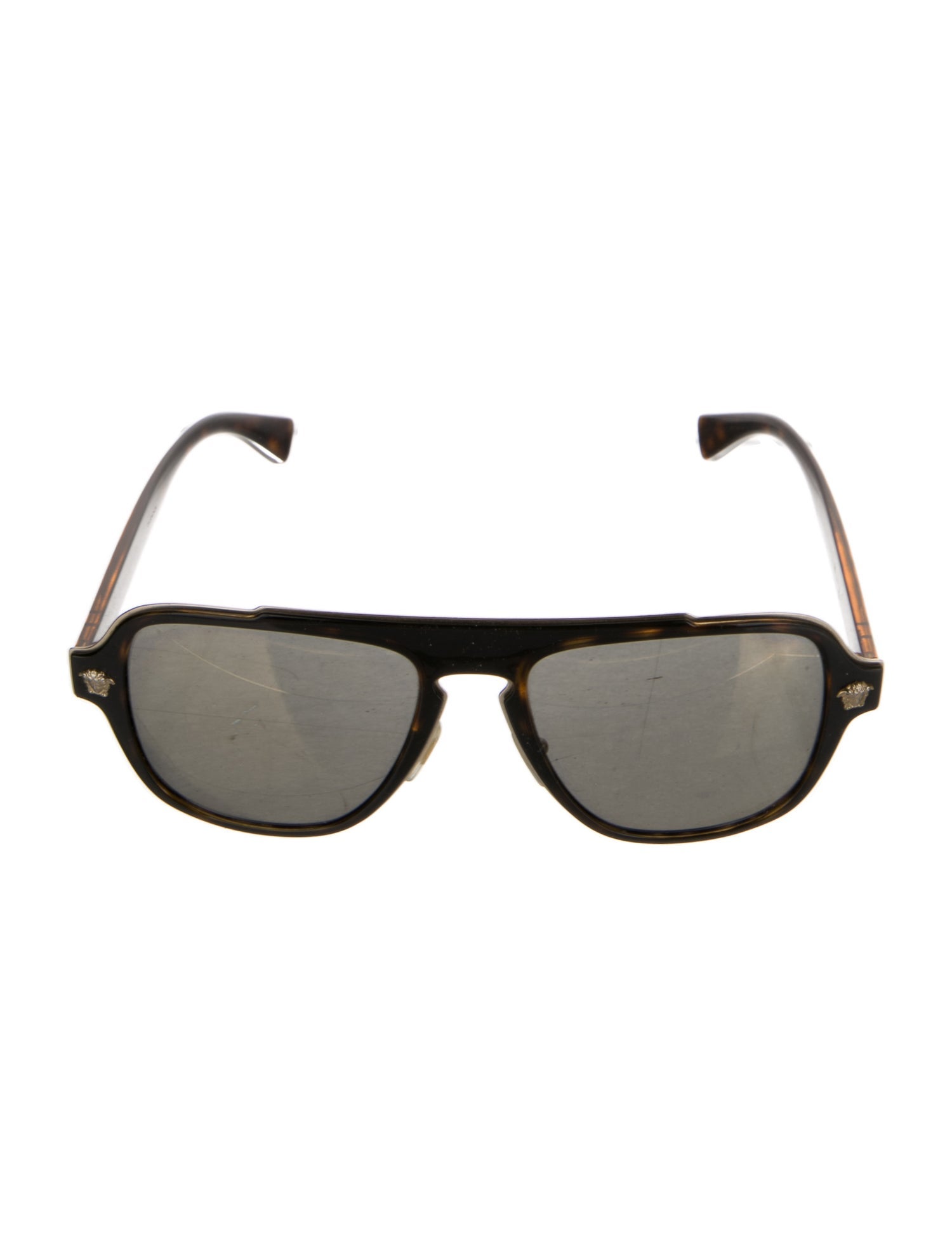 Versace Medusa Insignia Square Sunglasses